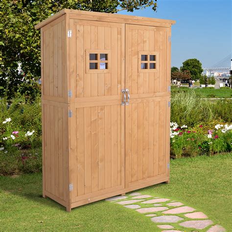 outsunny small garden sheds